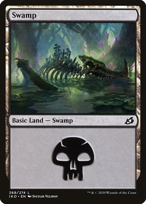 Swamp - Ikoria: Lair of Behemoths Common Card