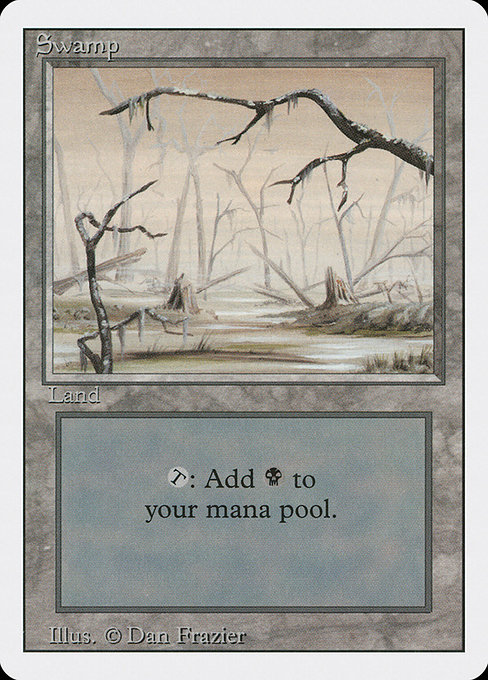 Swamp - Revised Edition Common Card