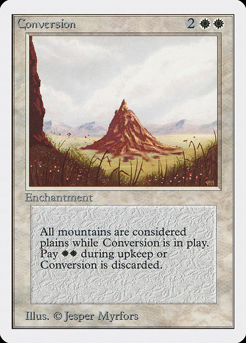 Conversion - Unlimited Edition Uncommon Card