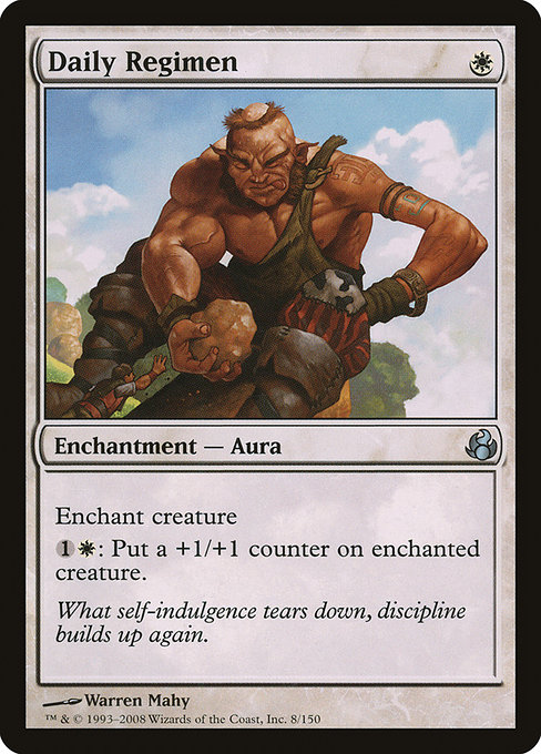 Daily Regimen - Morningtide Uncommon Card