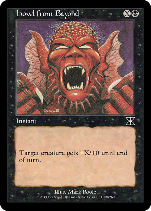 Howl from Beyond - Masters Edition IV Common Card