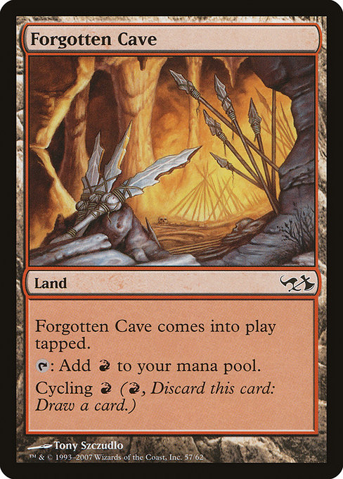 Forgotten Cave - Duel Decks: Elves vs. Goblins Common Card
