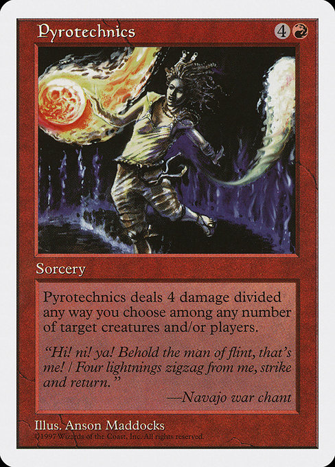 Pyrotechnics - Fifth Edition Uncommon Card