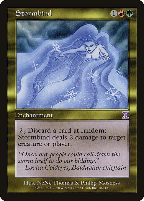 Stormbind - Time Spiral Timeshifted Special Card