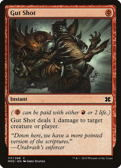 Gut Shot - Modern Masters 2015 Common Card