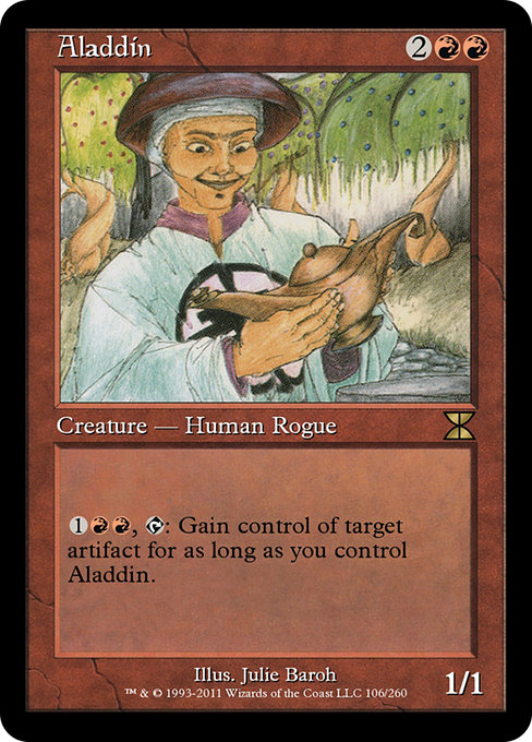 Aladdin - Masters Edition IV Rare Card