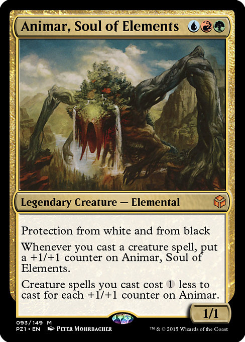 Animar, Soul of Elements - Legendary Cube Prize Pack Mythic Card