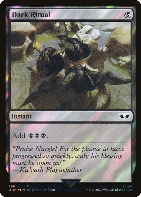 Dark Ritual - Warhammer 40,000 Commander Common Card