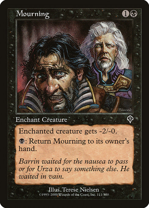 Mourning - Invasion Common Card