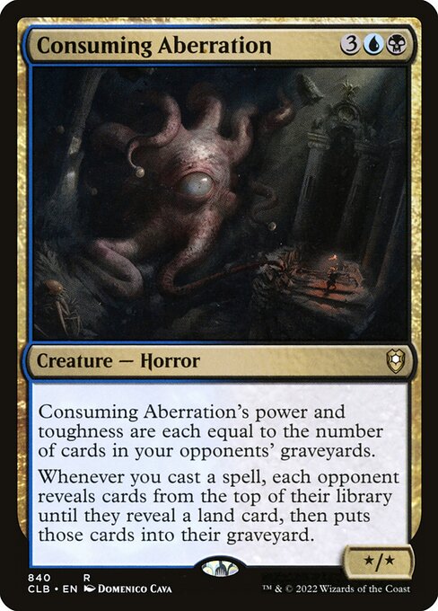 Consuming Aberration - Commander Legends: Battle for Baldur's Gate Rare Card