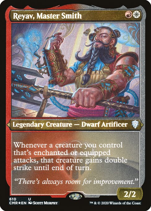Reyav, Master Smith - Commander Legends Uncommon Card
