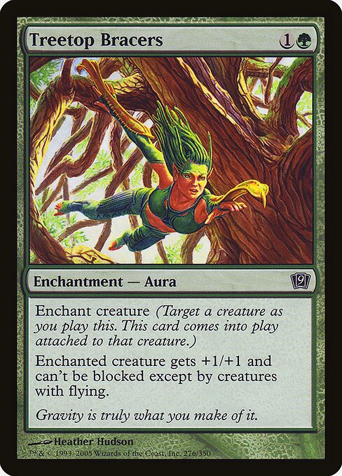 Treetop Bracers - Ninth Edition Common Card