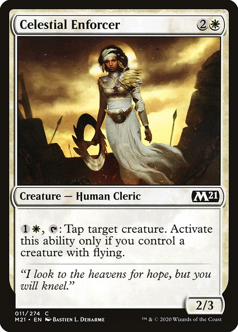 Celestial Enforcer - Core Set 2021 Common Card