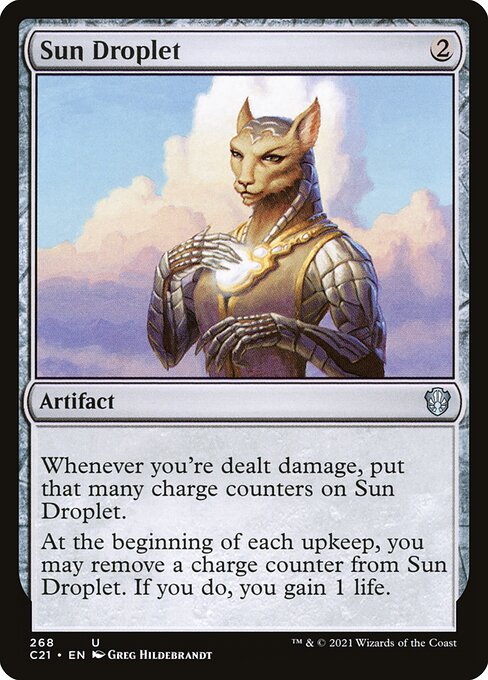 Sun Droplet - Commander 2021 Uncommon Card