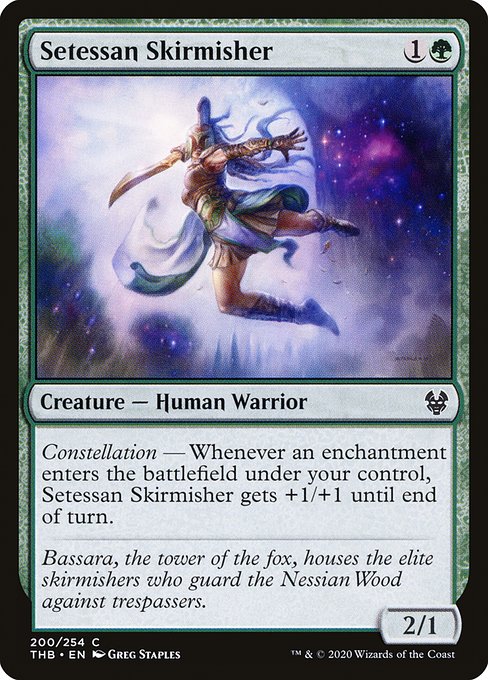 Setessan Skirmisher - Theros Beyond Death Common Card