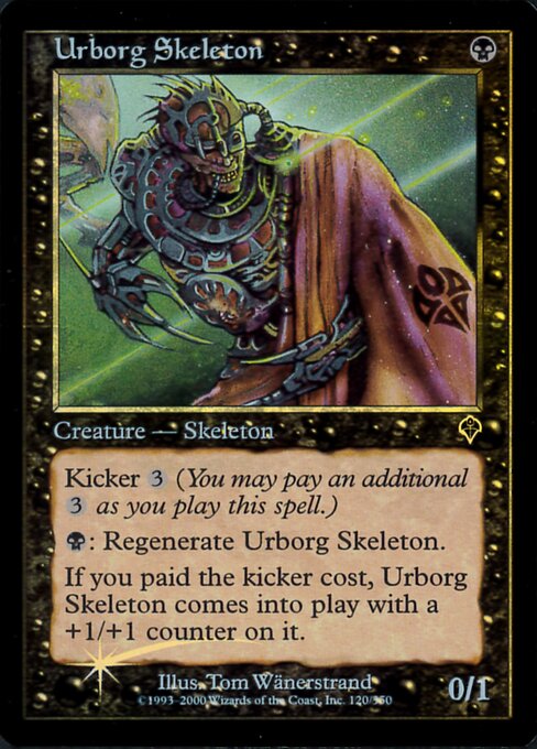 Urborg Skeleton - Invasion Common Card