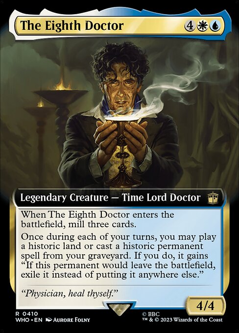 The Eighth Doctor - Doctor Who Rare Card