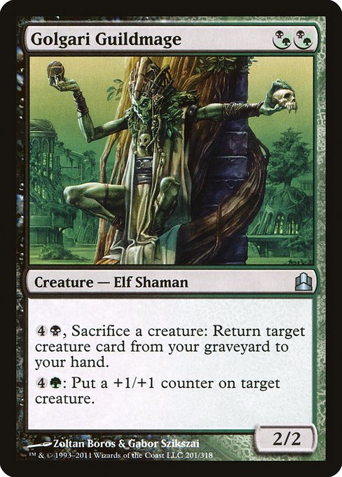 Golgari Guildmage - Commander 2011 Uncommon Card