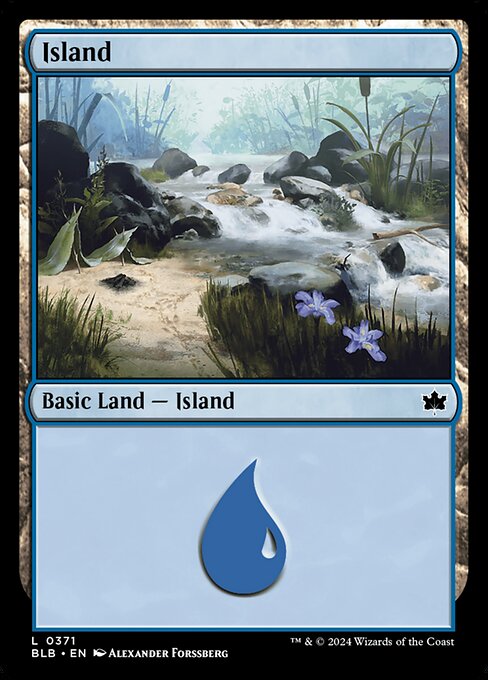 Island - Bloomburrow Common Card