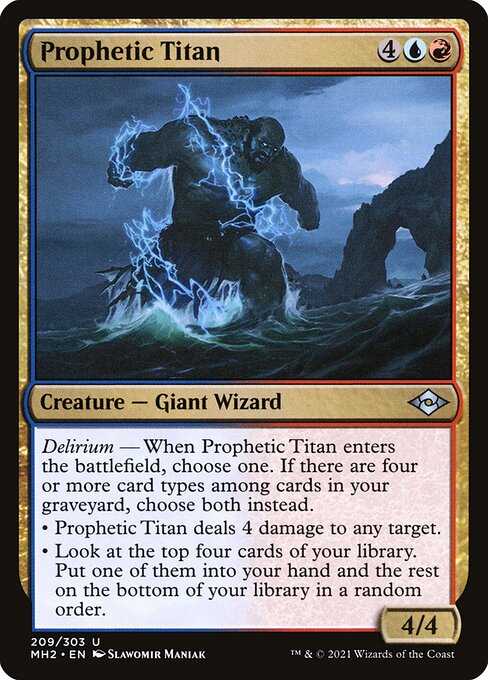 Prophetic Titan - Modern Horizons 2 Uncommon Card