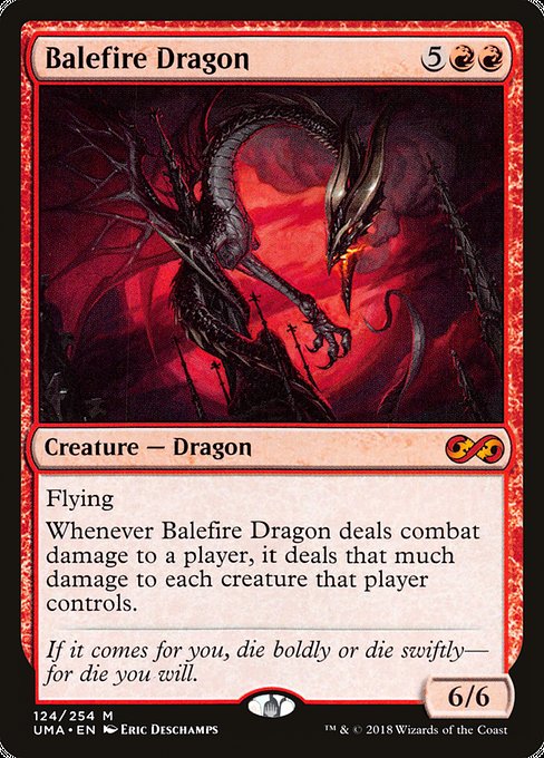 Balefire Dragon - Ultimate Masters Mythic Card