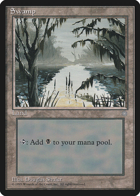 Swamp - Ice Age Common Card