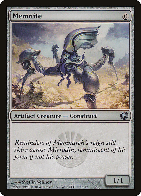 Memnite - Scars of Mirrodin Uncommon Card