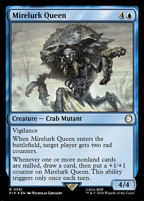 Mirelurk Queen - Fallout Rare Card