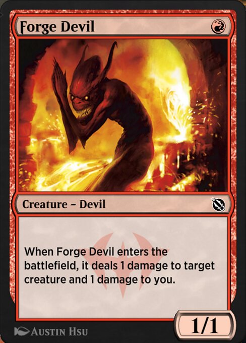 Forge Devil - Shadows of the Past Common Card