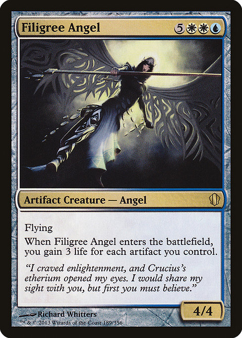 Filigree Angel - Commander 2013 Rare Card