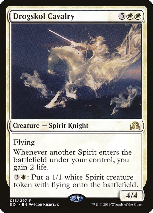 Drogskol Cavalry - Shadows over Innistrad Rare Card