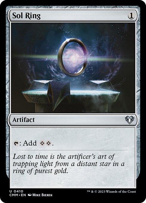 Sol Ring - Commander Masters Uncommon Card