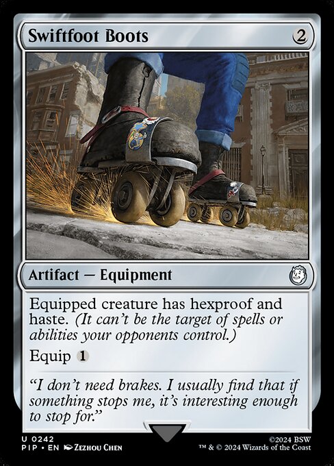 Swiftfoot Boots - Fallout Uncommon Card