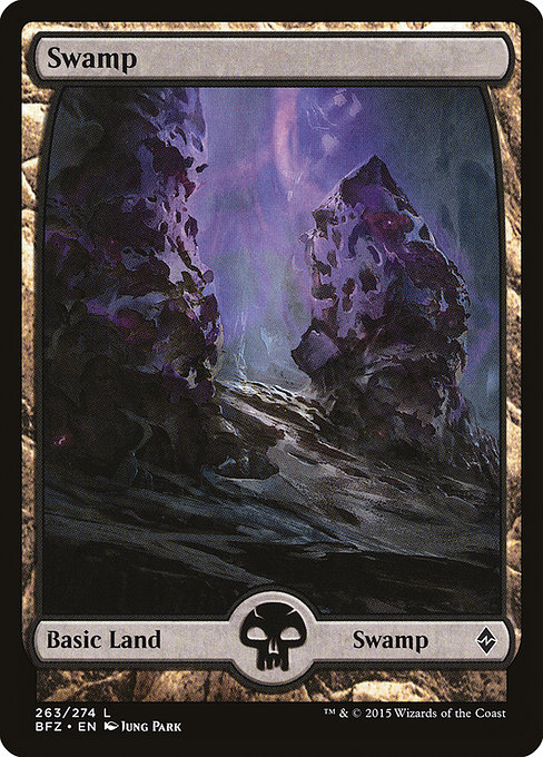 Swamp - Battle for Zendikar Common Card