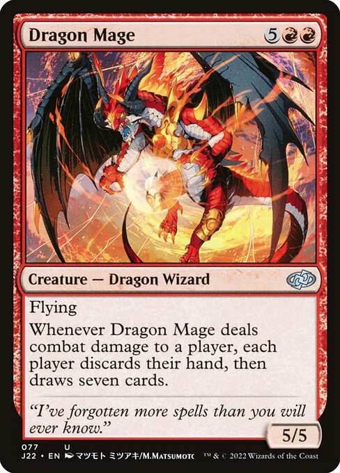 Dragon Mage - Jumpstart 2022 Uncommon Card
