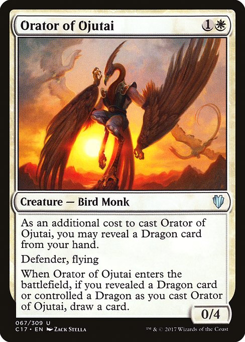 Orator of Ojutai - Commander 2017 Uncommon Card