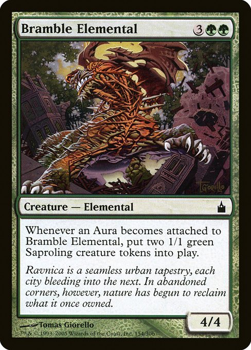 Bramble Elemental - Ravnica: City of Guilds Common Card