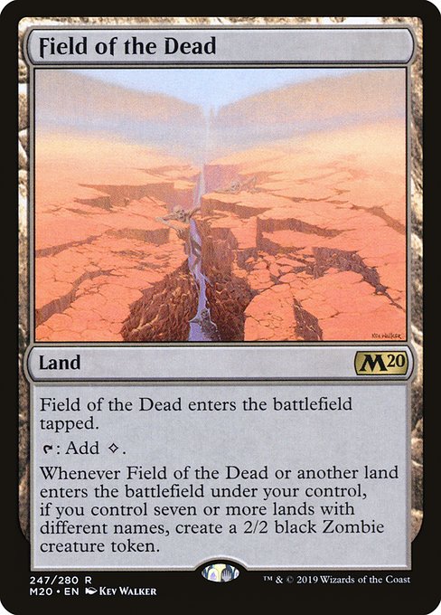 Field of the Dead - Core Set 2020 Rare Card