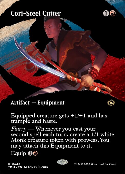 Cori-Steel Cutter - Tarkir: Dragonstorm Rare Card