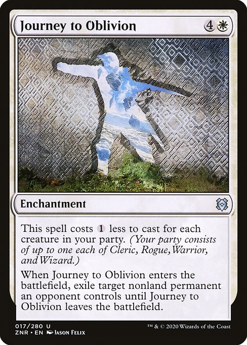 Journey to Oblivion - Zendikar Rising Uncommon Card
