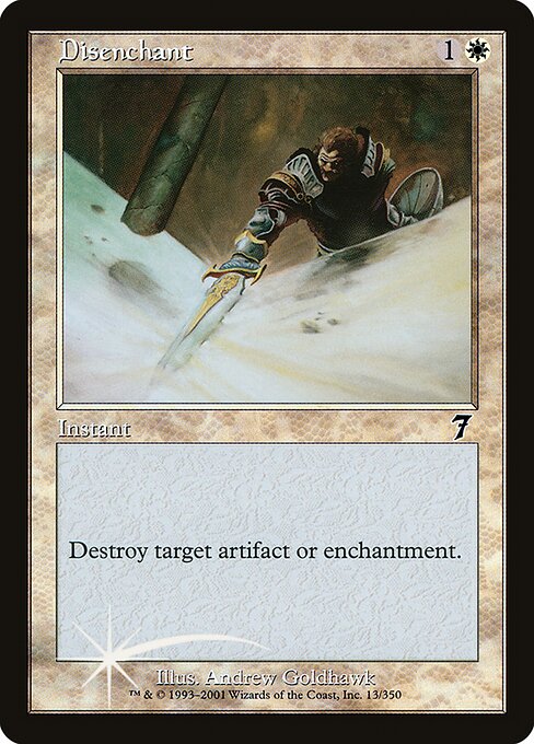 Disenchant - Seventh Edition Common Card