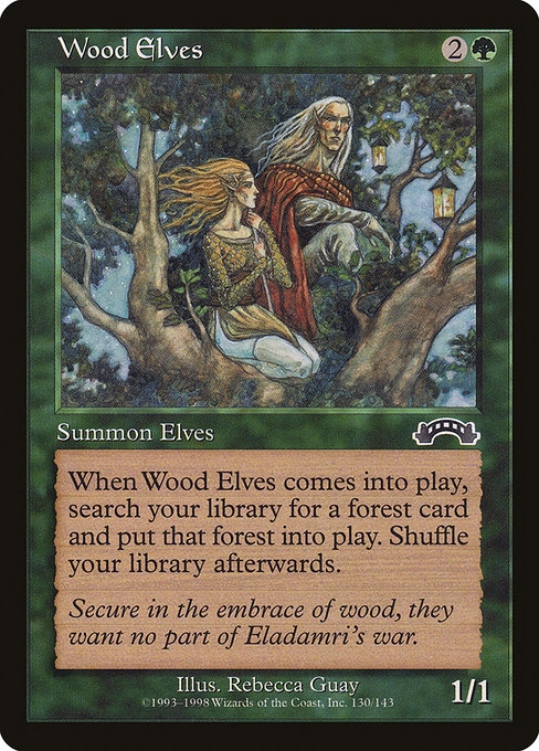 Wood Elves - Exodus Common Card