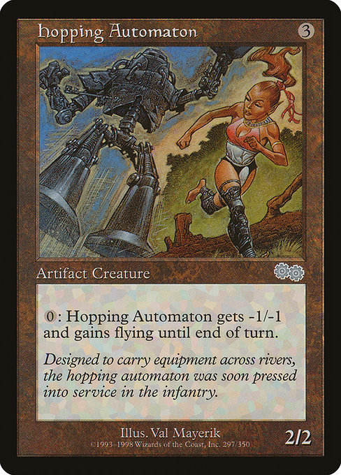 Hopping Automaton - Urza's Saga Uncommon Card