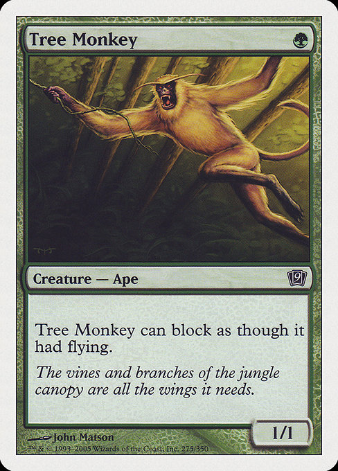 Tree Monkey - Ninth Edition Common Card
