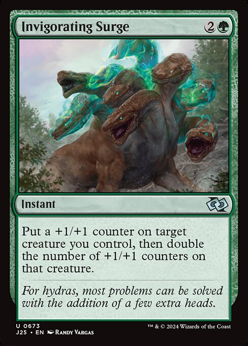 Invigorating Surge - Foundations Jumpstart Uncommon Card
