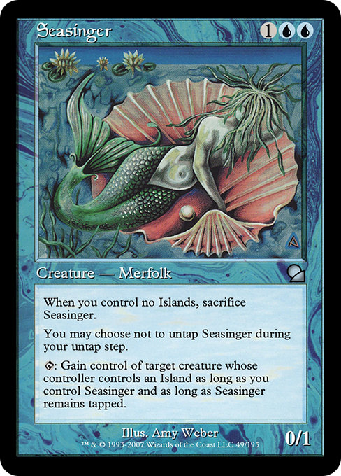 Seasinger - Masters Edition Uncommon Card