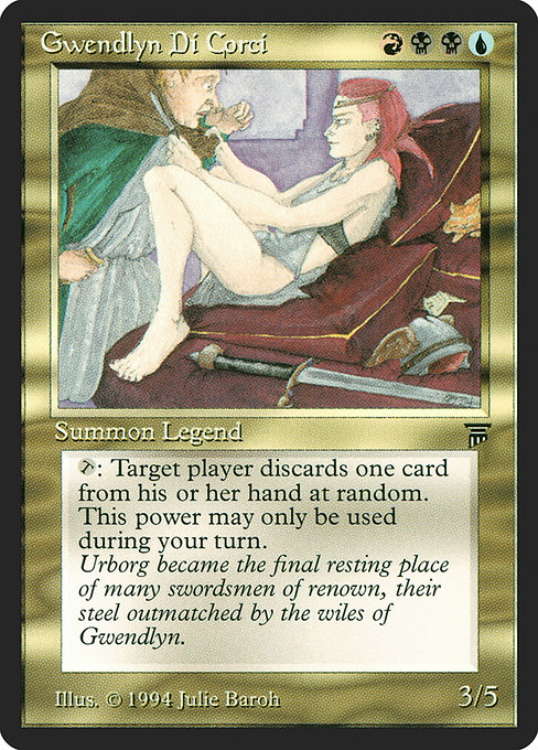 Gwendlyn Di Corci - Legends Rare Card