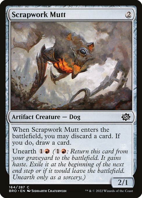 Scrapwork Mutt - The Brothers' War Common Card
