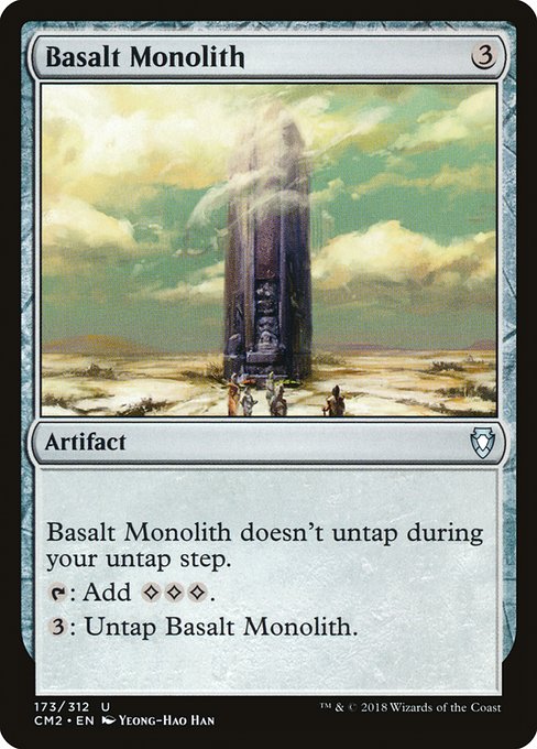 Basalt Monolith - Commander Anthology Volume II Uncommon Card