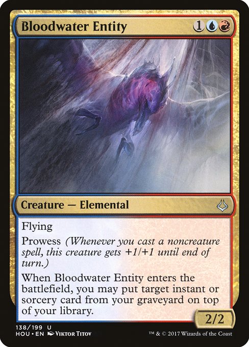 Bloodwater Entity - Hour of Devastation Uncommon Card